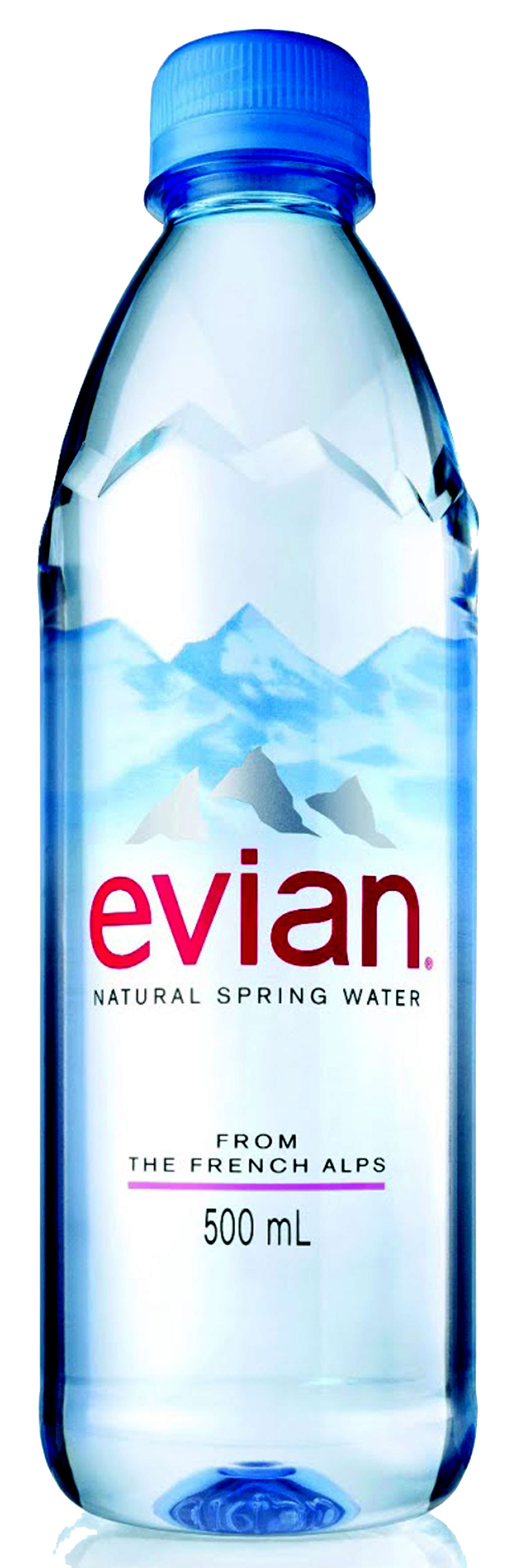 Evian Water Bottle